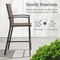 Best Choice Products Outdoor Barstools Set of 2, Bar Height Patio Chairs w/ All-Weather Mesh